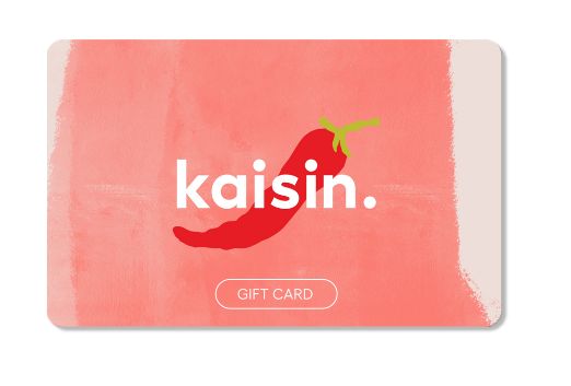 KAISIN. GIFT CARD (PHYSICAL).